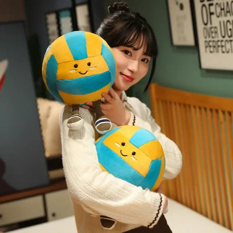 peluche ballon de volley