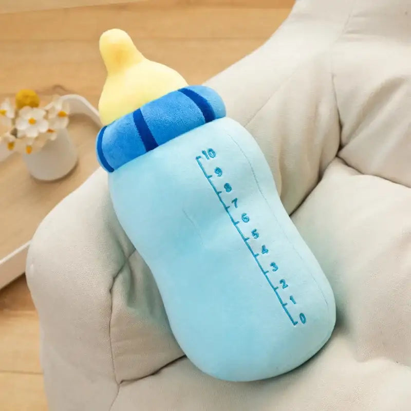 peluche biberon - Bleu / 40cm