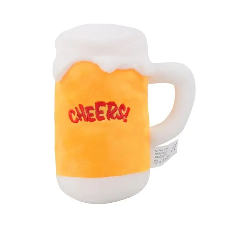 peluche biere - Jaune