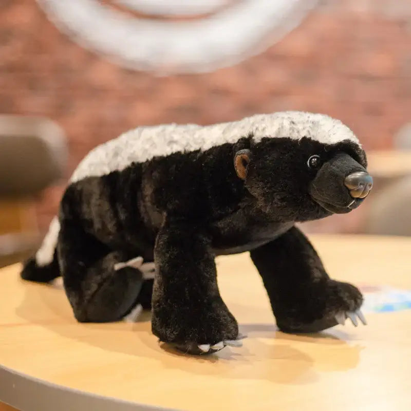 peluche blaireau - 40cm