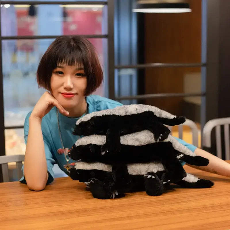 peluche blaireau
