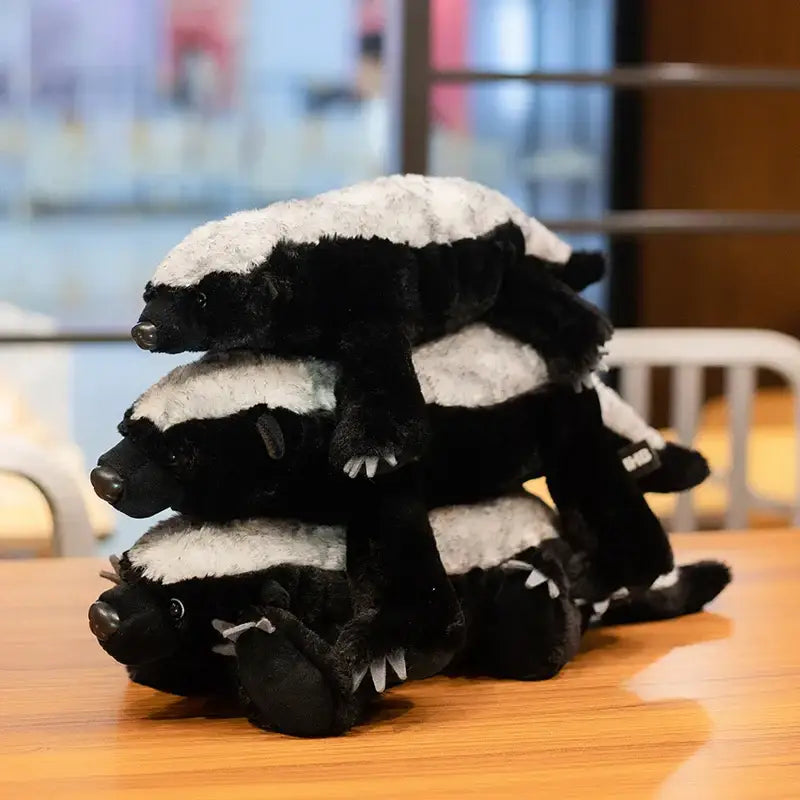 peluche blaireau