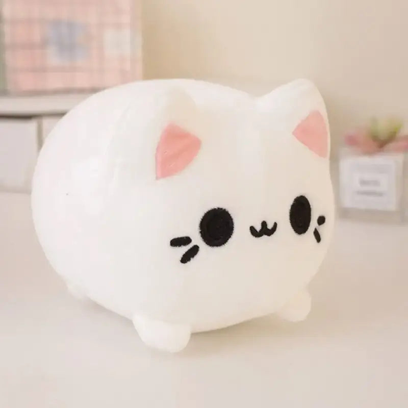 peluche boule chat