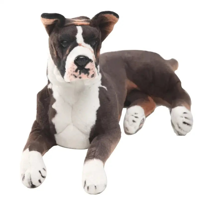 Peluche Boxer Chien - Peluche Boxer Chien