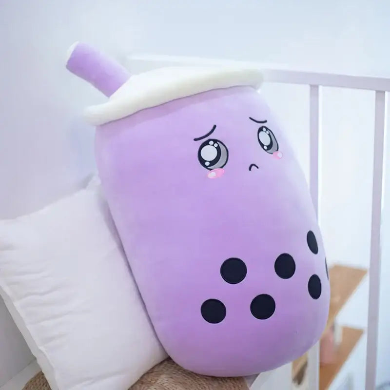 peluche bubble tea 50cm - Violet / 20cm
