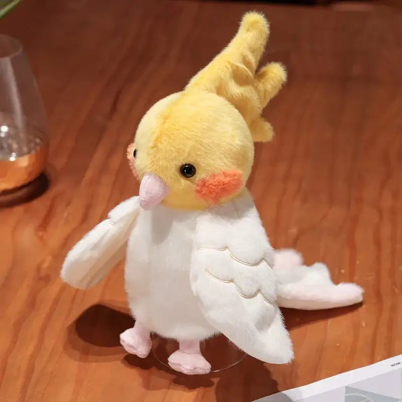 peluche calopsitte - Blanc