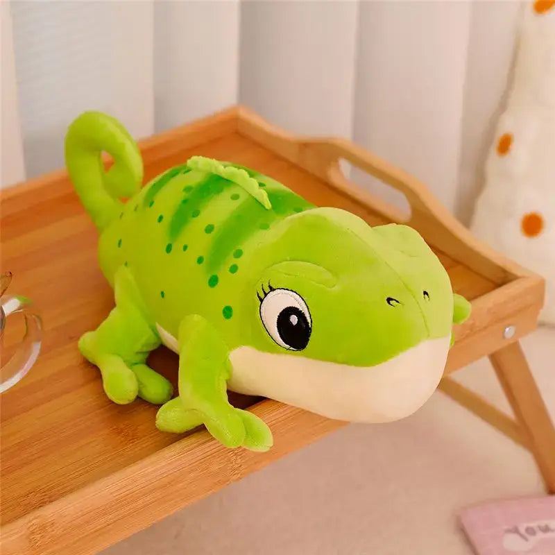 peluche caméléon - Vert