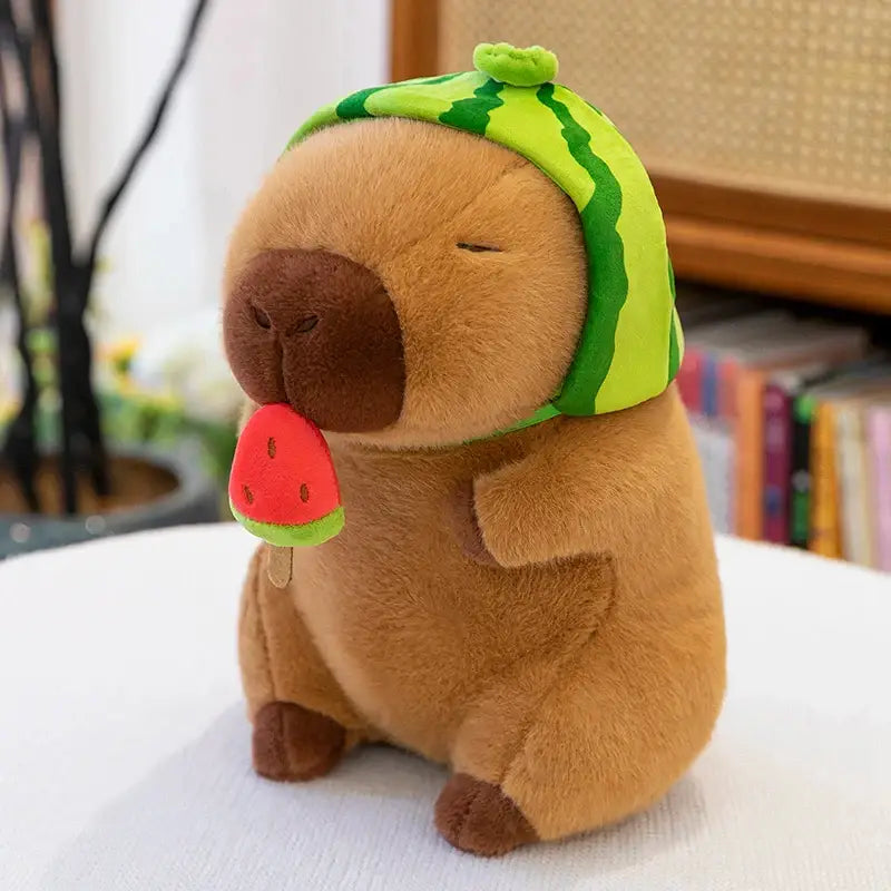 peluche capybara grande - 23cm