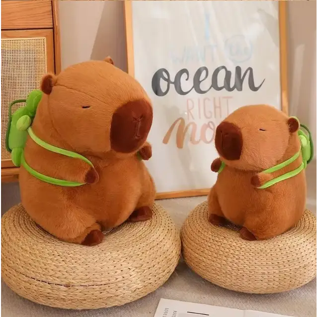 peluche capybara kawaii