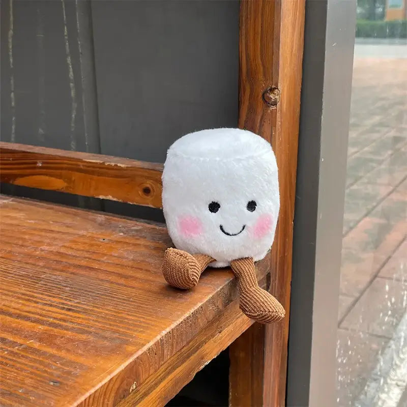 peluche chamallow - Blanc