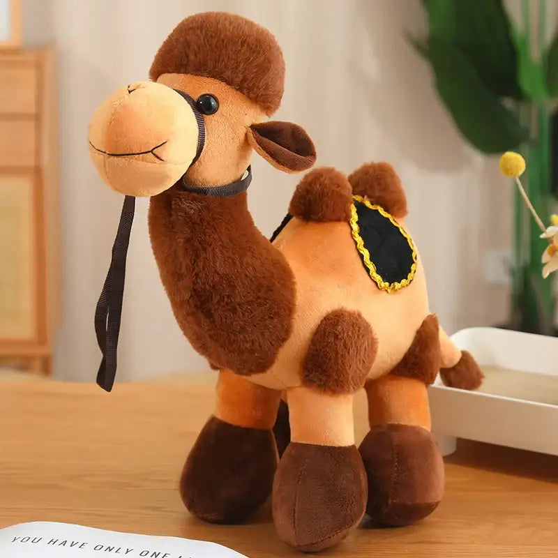 peluche chameau maroc - Brun / 30cm
