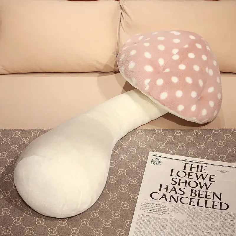 peluche champignon Rose