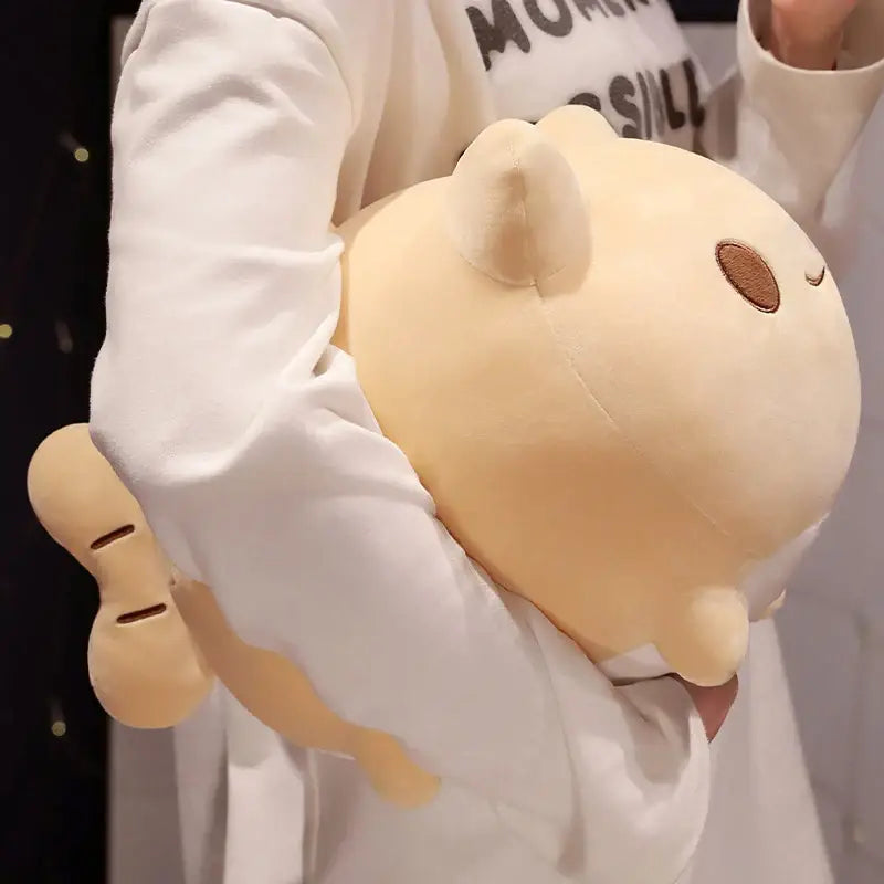 peluche chat boule