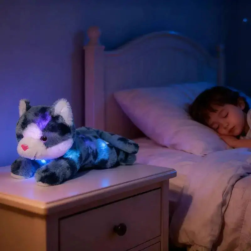 peluche chat interactive