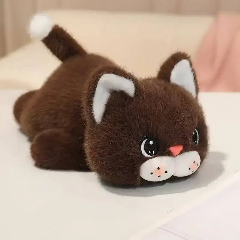 Peluche Chat Marron - 20cm / style D