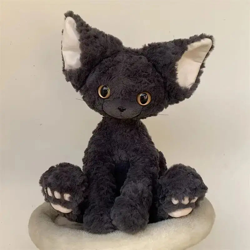peluche chat mignon - Noir