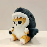 peluche chat requin