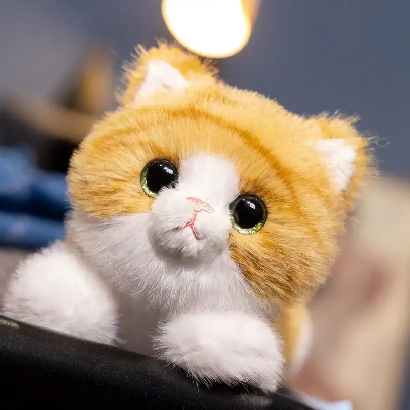 peluche chat tigré