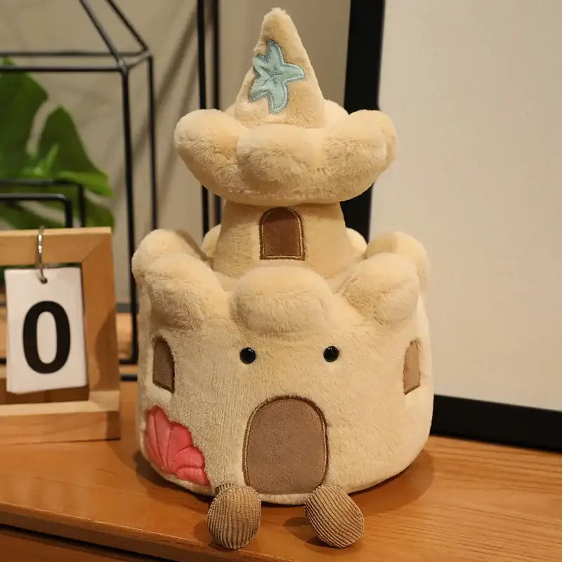 peluche chateau de sable