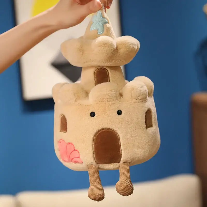 peluche chateau de sable
