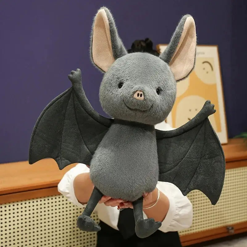 peluche chauve souris realiste