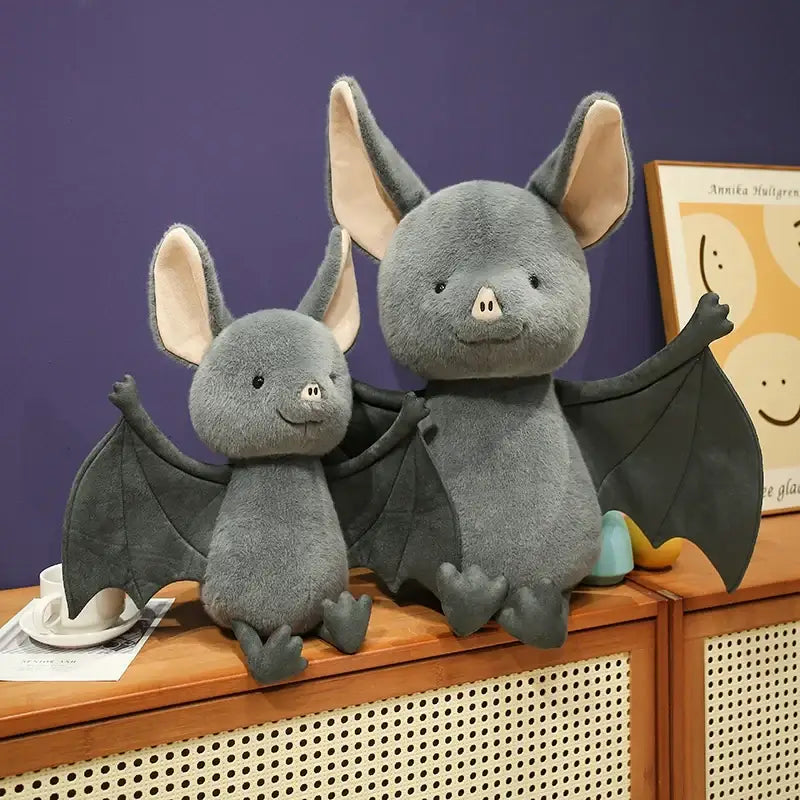 peluche chauve souris realiste