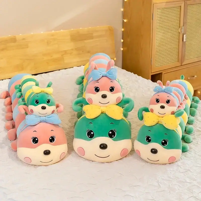 peluche chenille géante