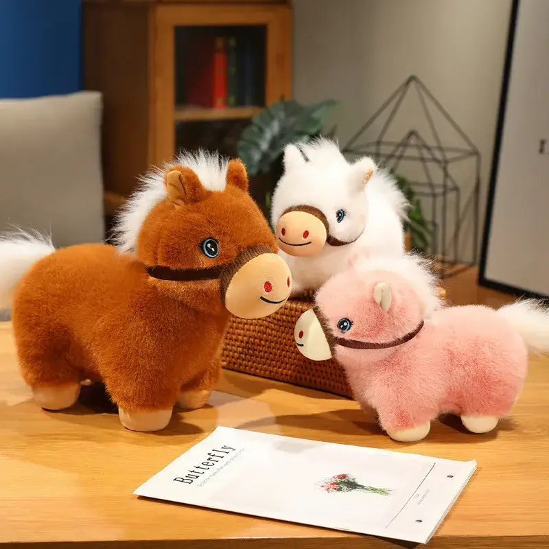 peluche cheval grande taille