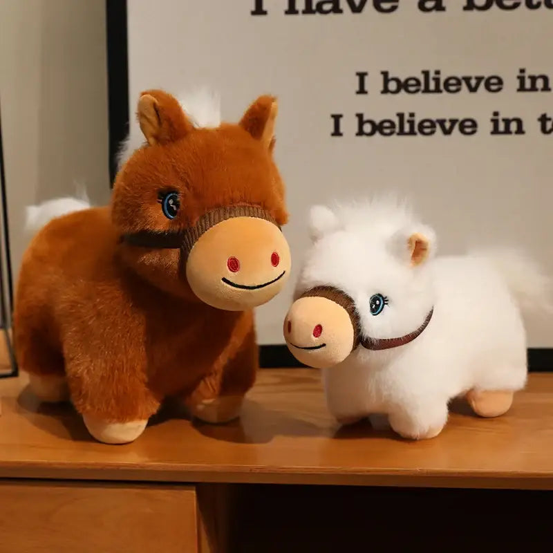 peluche cheval grande taille