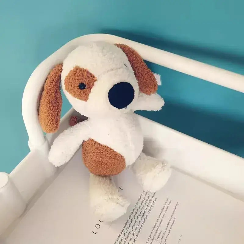 peluche chien blanc et marron - 1pc Dog Doll
