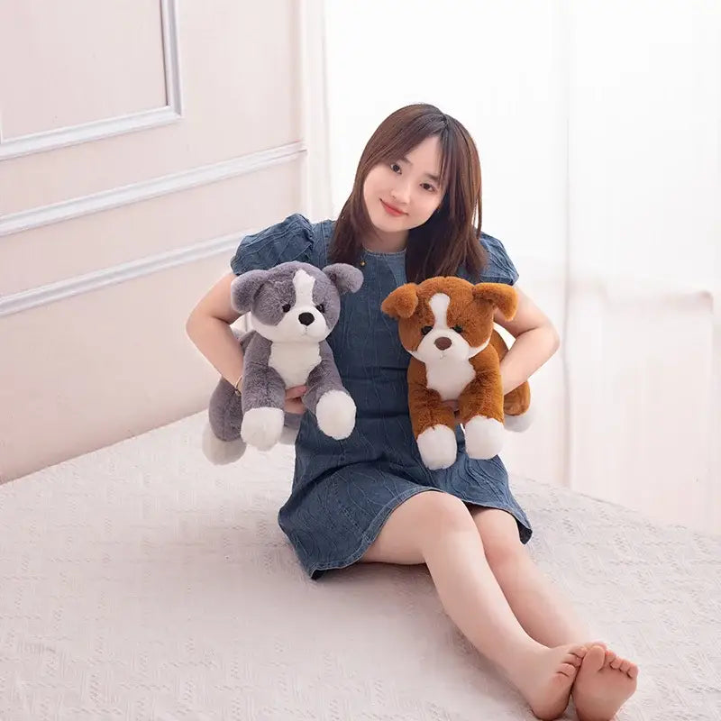 peluche chien géante