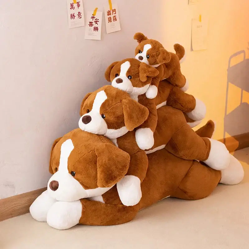 peluche chien géante