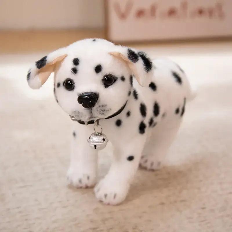 Peluche Chien Réaliste Mignon - Dalmatien / 25 cm - Peluche Chien Réaliste Mignon