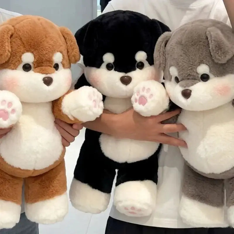 peluche chien tout doux