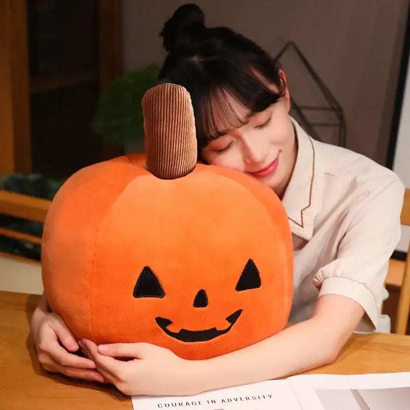 peluche citrouille