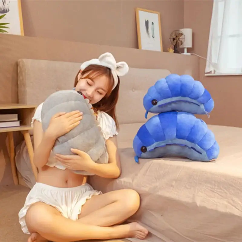 peluche cloporte - Bleu / 30cm