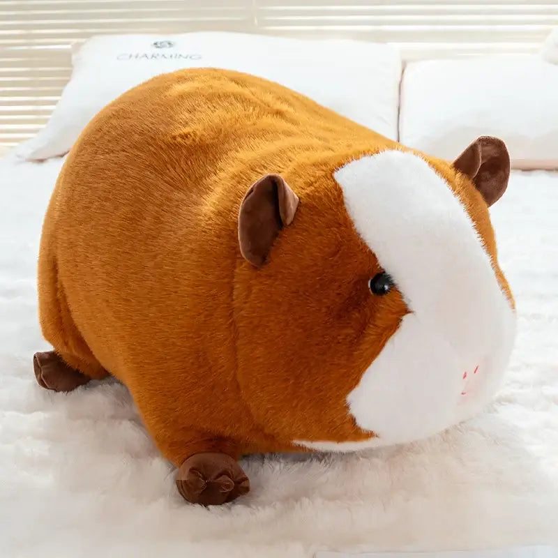 peluche cochon d inde - Blanc / 25cm