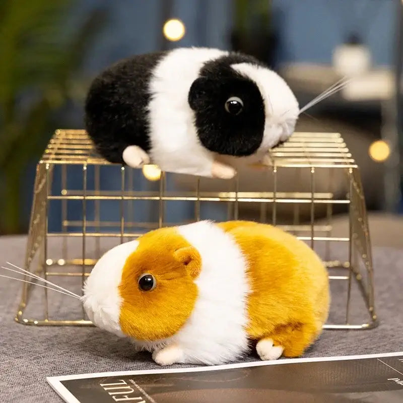 peluche cochon d’inde realiste