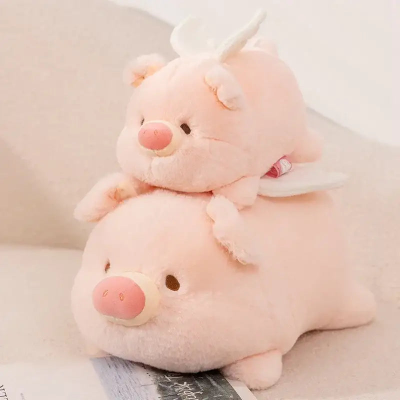 peluche cochon rose