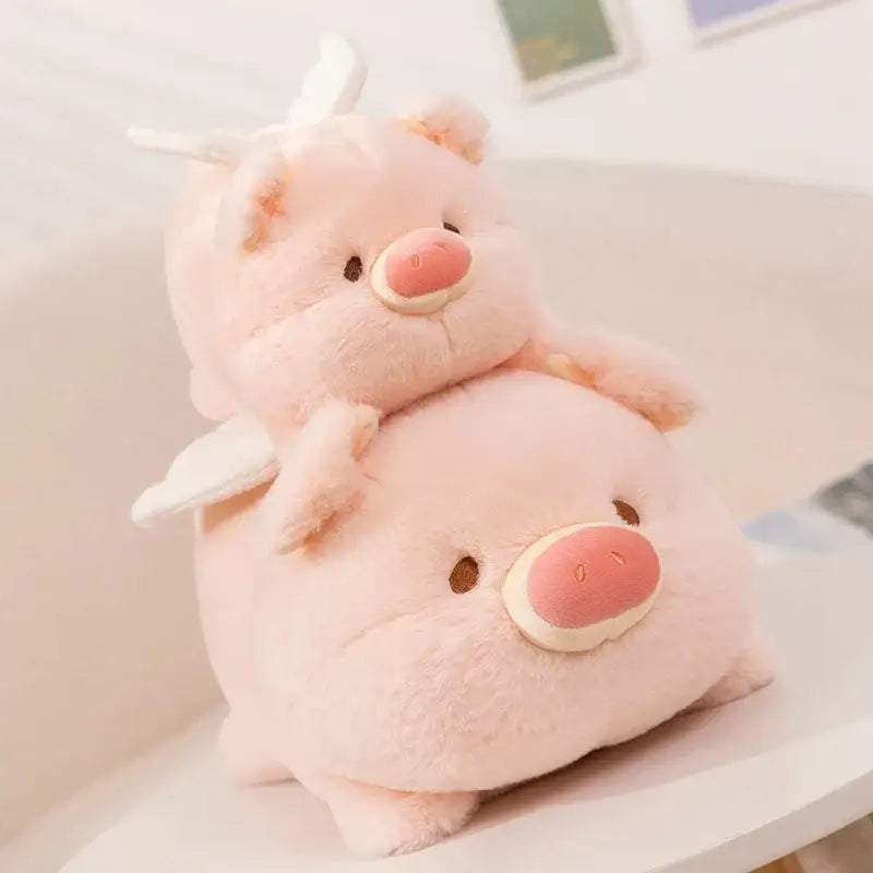 peluche cochon rose