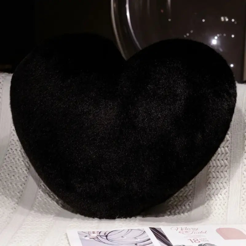 coeur en peluche