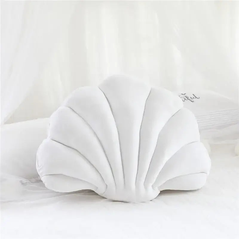 peluche coquillage - Blanc / 34cmx25cm