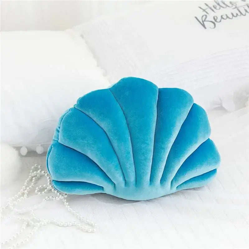 peluche coquillage - Bleu / 34cmx25cm