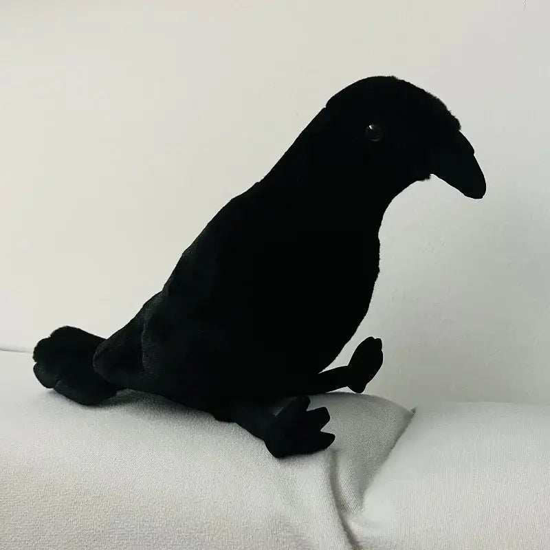 Peluche Corbeau Noir - Peluche Corbeau Noir