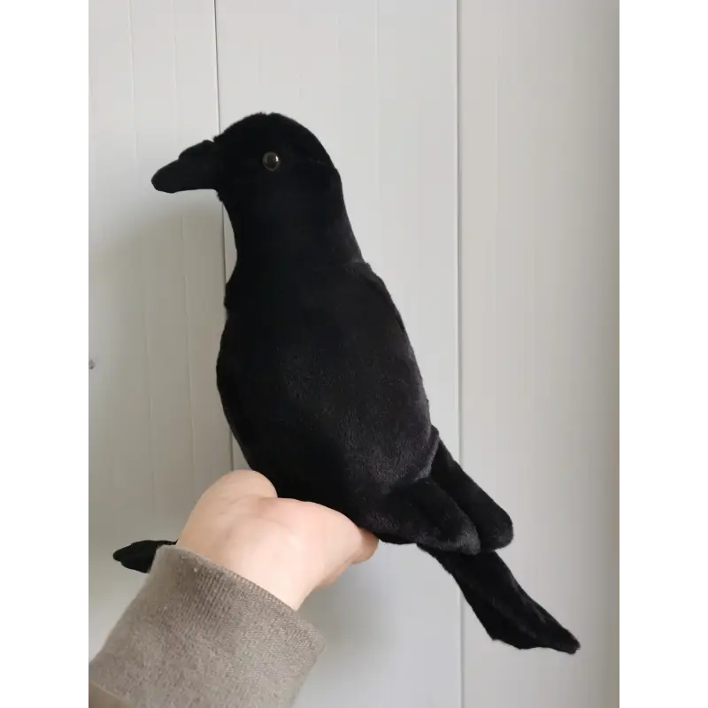 Peluche Corbeau Noir - Peluche Corbeau Noir