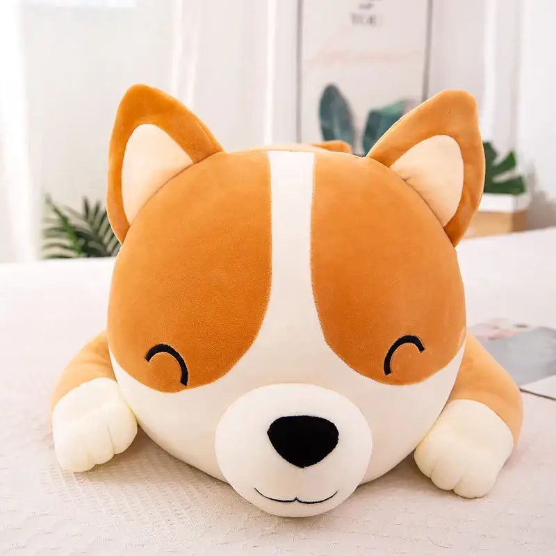 peluche corgi geante