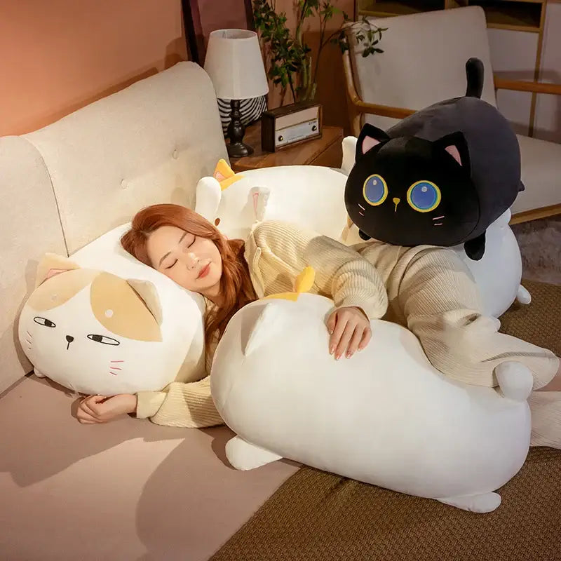 Sharplace Coussin Peluche Chien Japonais Oreiller Poupée Cylindrique Soutien Rembourré Tissu Doux Adapté Chambre Salon Détente, 70 Cm Sharplace Coussin Peluche Chien Japonais Oreiller Poupée Cylindrique Soutien Rembourré Tissu Doux Adapté Chambre Salon Détente, 70 Cm