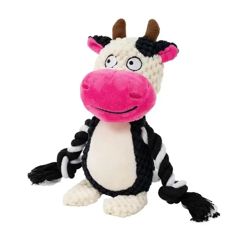 peluche crochet vache