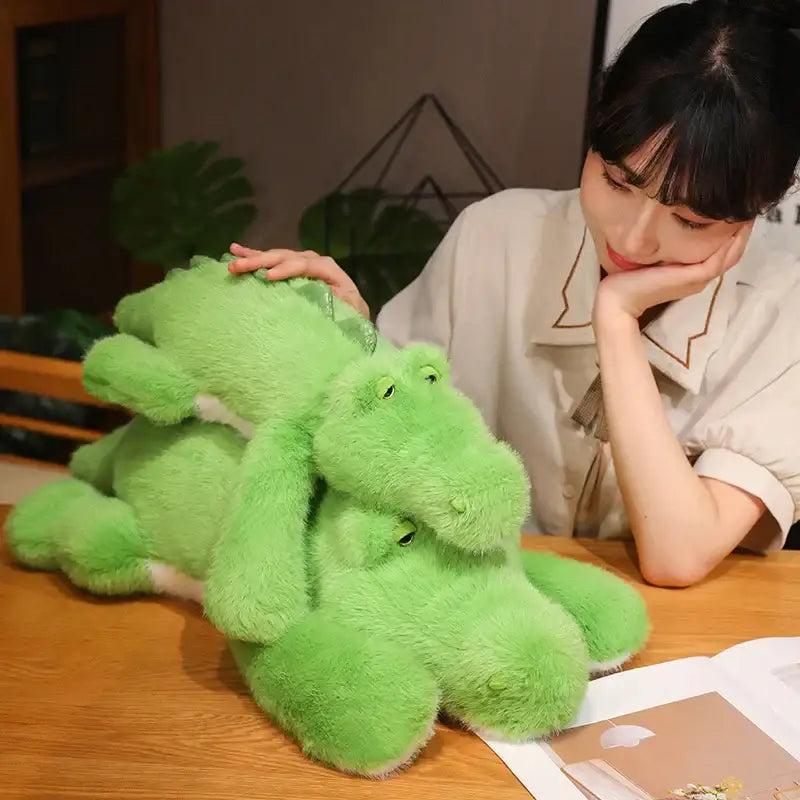 peluche crocodile geant