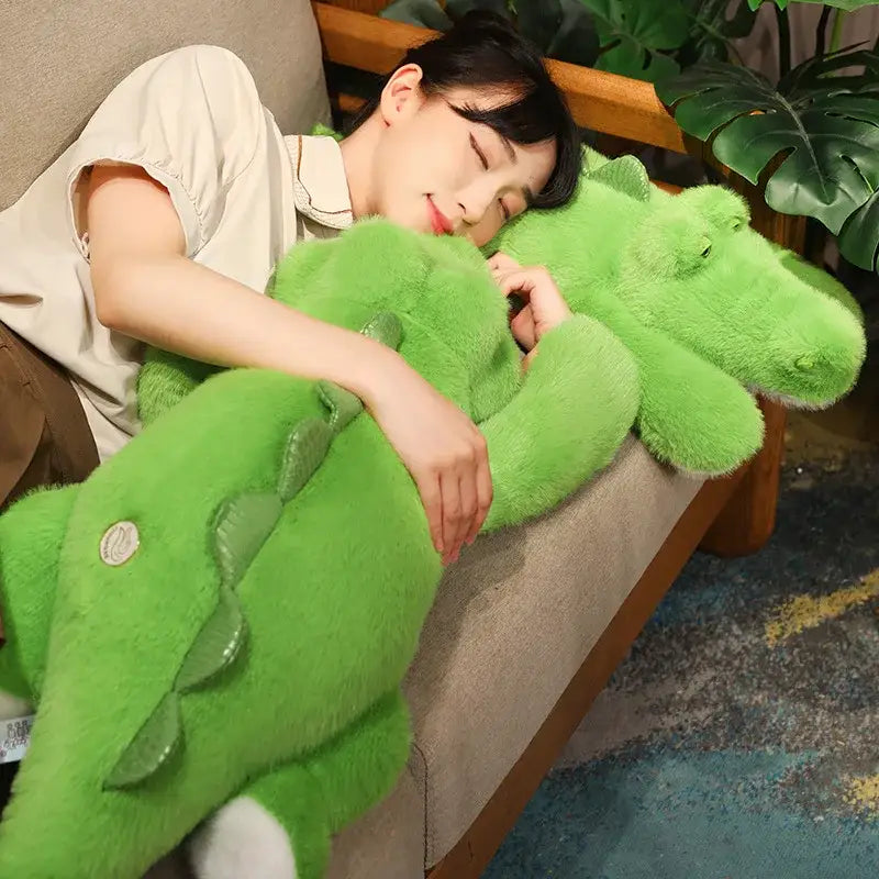 peluche crocodile geant